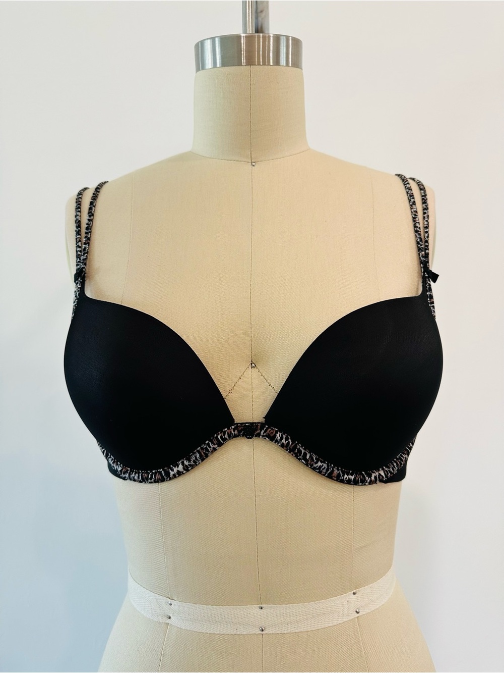 Victoria's Secret Sexy Little Things Push-Up Bra with Leopard-Trim Accents